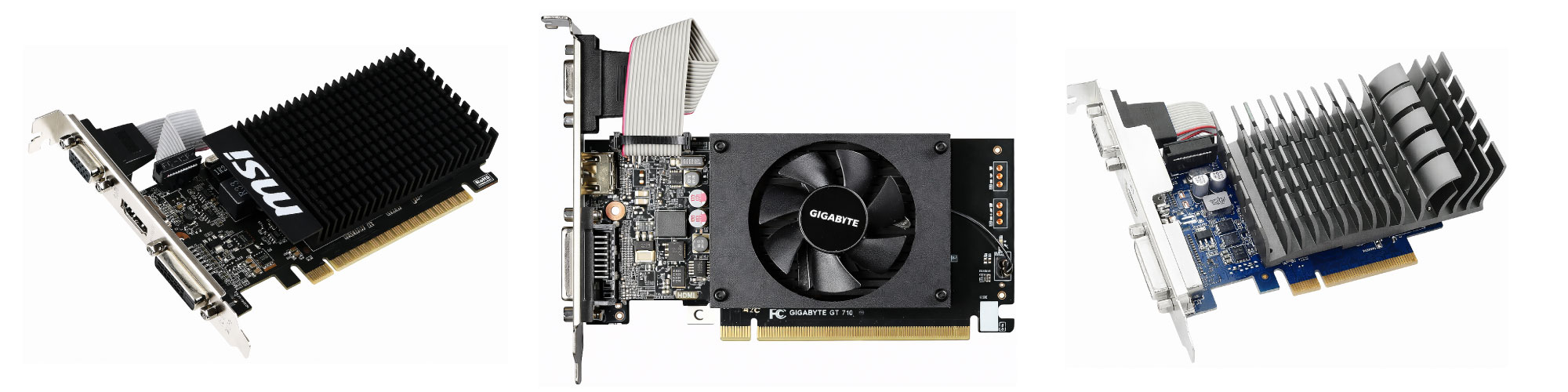NVIDIA GeForce GT 710 2GB DDR3 / GDDR5 - Low Profile